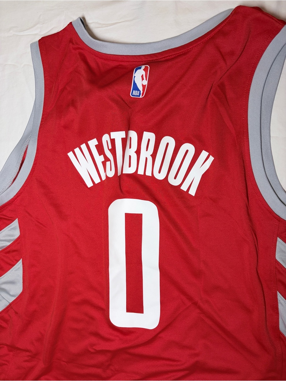 Famatics NBA - Westbrook #0 Red Basketball Jersey